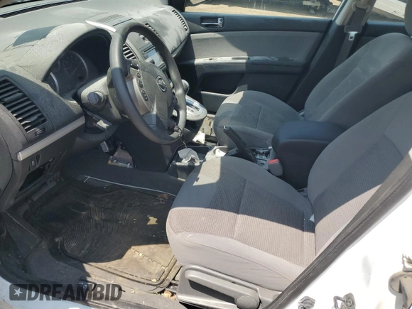 2012 Nissan Sentra SR with VIN 3N1AB6AP7CL742550, listed as a Copart auction lot 59290745 with 85,470 mi miles and Salvage title. Bid and sale history available at DreamBid. Image 7.