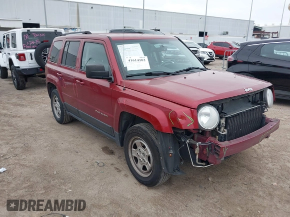 2017 Jeep Patriot Sport z VIN 1C4NJPBB0HD201718, wystawiony jako IAAI lot #41614102 z przebiegiem 88 194 mil mil oraz . Historia ofert i sprzedaży dostępna na DreamBid. Obrazek 1.