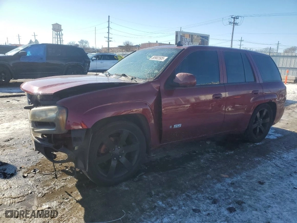 2007 Chevrolet TrailBlazer LT with VIN 1GNET13H272199885, listed as a Copart auction lot 88902505 with 150,979 mi miles and Salvage Title. Bid and sale history available at carsss.com. Image 1.