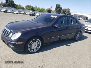 2007 Mercedes-Benz E 550 with VIN WDBUF72X77B146847, listed as a Copart auction lot 63425515 with 183,940 mi miles and Salvage title. Bid and sale history available at DreamBid. Image 1.