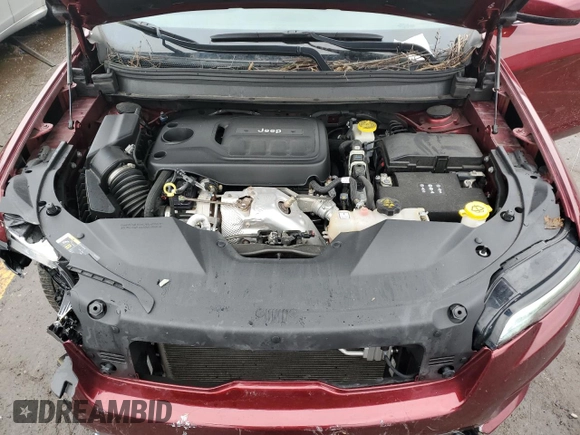 2019 Jeep Cherokee Overland with VIN 1C4PJMJN7KD116482, listed as a Copart auction lot 43687555 with 31,732 mi miles and Clean title. Bid and sale history available at DreamBid. Image 11.