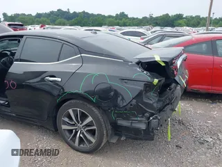 2020 Nissan Maxima SV with VIN 1N4AA6CV3LC360108, listed as a IAAI auction lot 42514852 with 96,640 mi miles and . Bid and sale history available at DreamBid. Image 6.