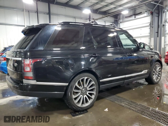2014 Land Rover Range Rover Supercharged z VIN SALGS3TFXEA193374, wystawiony jako Copart lot #82609224 z przebiegiem 133 819 mil mil oraz Szkoda całkowita • Salvage title. Historia ofert i sprzedaży dostępna na DreamBid. Obrazek 3.