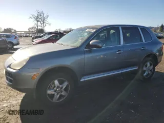 2004 Porsche Cayenne S with VIN WP1AB29P14LA60303, listed as a Copart auction lot 43855035 with 136,994 mi miles and Clean Title. Bid and sale history available at carsss.com. Image 1.