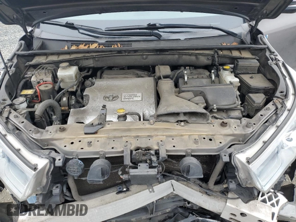 2014 Toyota Highlander Limited with VIN 5TDDCRFH3ES004722, listed as a Copart auction lot 48401955 with 163,537 mi miles and Salvage title. Bid and sale history available at DreamBid. Image 12.