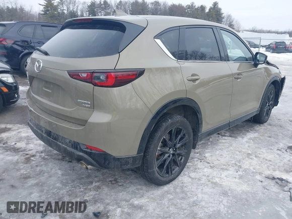 2024 Mazda CX-5 2.5 Carbon Turbo with VIN JM3KFBAYXR0432705, listed as a IAAI auction lot 41636045 with 5,539 mi miles. Bid and sale history available at carsss.com. Image 4.