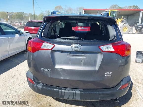 2015 Toyota RAV4 XLE with VIN 2T3RFREV2FW343346, listed as a IAAI auction lot 41846036 with 91,241 mi miles. Bid and sale history available at carsss.com. Image 16.
