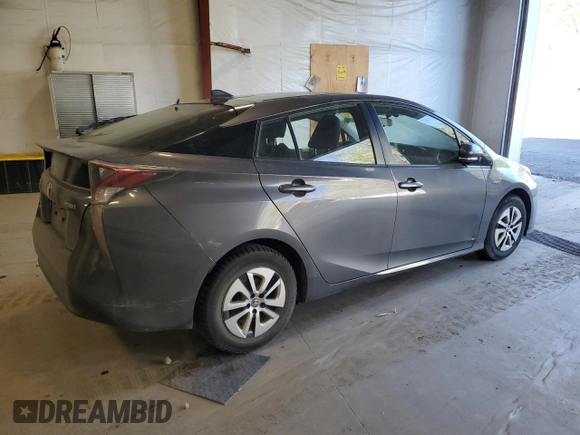 2016 Toyota Prius Four z VIN JTDKARFU2G3508628, wystawiony jako Copart lot #54727495 z przebiegiem Nie podano mil oraz Szkoda całkowita • Salvage title. Historia ofert i sprzedaży dostępna na DreamBid. Obrazek 3.