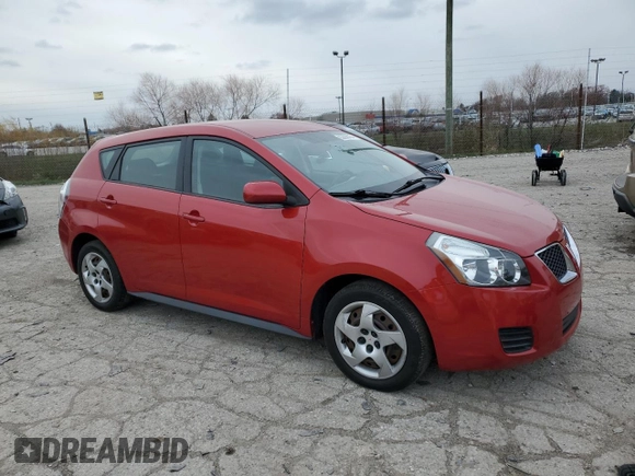 2009 Pontiac Vibe w/1SA with VIN 5Y2SP678X9Z463503, listed as a Copart auction lot 82866454 with 122,782 mi miles and Salvage Title. Bid and sale history available at carsss.com. Image 4.