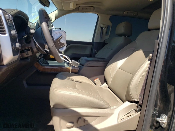 2018 GMC Sierra 1500 SLT with VIN 3GTU2NEJ3JG443721, listed as a Copart auction lot 46477485 with 58,515 mi miles and Salvage Title. Bid and sale history available at carsss.com. Image 7.