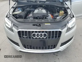 2015 Audi Q7 Premium Plus with VIN WA1LGAFEXFD027316, listed as a Copart auction lot 56501475 with 96,653 mi miles and Clean Title. Bid and sale history available at DreamBid. Image 12.