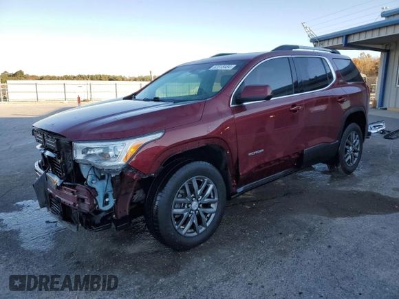 2018 GMC Acadia SLT with VIN 1GKKNMLA7JZ204723, listed as a Copart auction lot 82818484 with 79,819 mi miles and Salvage Title. Bid and sale history available at DreamBid. Image 1.