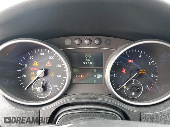2009 Mercedes-Benz M 3.5L with VIN 4JGBB56E09A513593, listed as a Copart auction lot 49440025 with 83,710 mi miles and Clean Title. Bid and sale history available at carsss.com. Image 9.