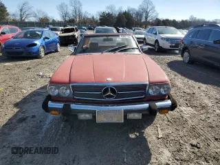 1983 Mercedes-Benz 380 380SL with VIN WDBBA45A6DB026285, listed as a Copart auction lot 43067185 with 122,752 mi miles and Clean Title. Bid and sale history available at carsss.com. Image 5.