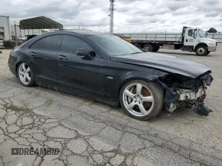 2012 Mercedes-Benz CLS 550 with VIN WDDLJ7DB8CA039888, listed as a Copart auction lot 50652995 with 167,075 mi miles and Salvage title. Bid and sale history available at DreamBid. Image 4.