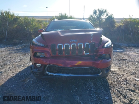 2015 Jeep Cherokee Limited with VIN 1C4PJMDS2FW523024, listed as a IAAI auction lot 41745699 with Not Provided miles and . Bid and sale history available at DreamBid. Image 12.