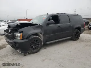 2012 Chevrolet Suburban LTZ with VIN 1GNSCKE01CR209629, listed as a Copart auction lot 42093945 with 185,348 mi miles and Salvage Title. Bid and sale history available at carsss.com. Image 1.