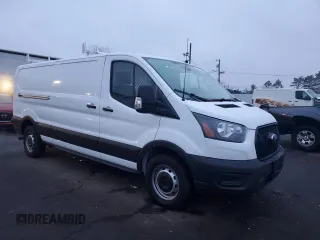 2024 Ford Transit Cargo with VIN 1FTBR1Y88RKA95648, listed as a Copart auction lot 84110294 with 3,725 mi miles and Salvage title. Bid and sale history available at DreamBid. Image 4.