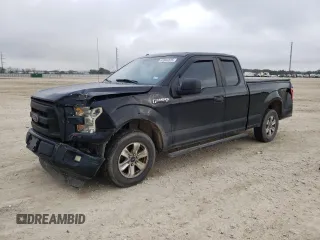 2016 Ford F-150 XL with VIN 1FTEX1C89GFB01148, listed as a Copart auction lot 41843375 with 109,875 mi miles and Salvage Title. Bid and sale history available at carsss.com. Image 1.
