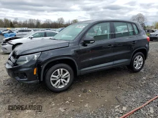 2013 Volkswagen Tiguan SE with VIN WVGAV3AXXDW611073, listed as a Copart auction lot 53060195 with 118,950 mi miles and Salvage title. Bid and sale history available at DreamBid. Image 1.
