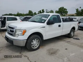 2013 Ford F-150 XL with VIN 1FTNF1CF3DKE30271, listed as a Copart auction lot 56471065 with 219,157 mi miles and Clean title. Bid and sale history available at DreamBid. Image 1.