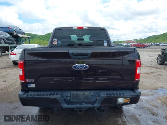 2018 Ford F-150 XL with VIN 1FTEW1E55JFE21905, listed as a IAAI auction lot 42276693 with 77,260 mi miles and . Bid and sale history available at DreamBid. Image 17.