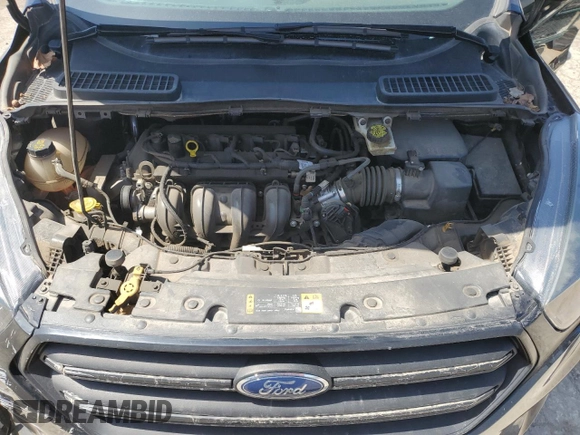 2018 Ford Escape S with VIN 1FMCU0F72JUD50712, listed as a Copart auction lot 52181675 with 61,328 mi miles and Salvage title. Bid and sale history available at DreamBid. Image 14.