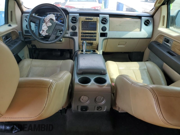 2011 Ford F-150 XL with VIN 1FTFW1EF3BFA24417, listed as a Copart auction lot 58860725 with 204,789 mi miles and Salvage title. Bid and sale history available at DreamBid. Image 8.