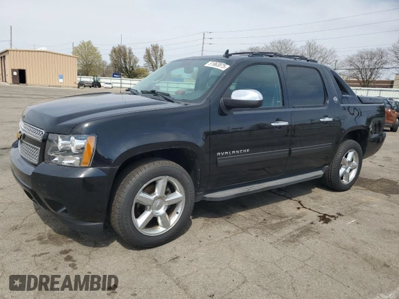 2013 Chevrolet Avalanche LS with VIN 3GNTKEE75DG261563, listed as a Copart auction lot 51963875 with 34,560 mi miles and Salvage title. Bid and sale history available at DreamBid. Image 1.