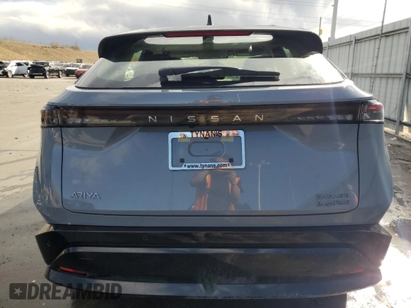 2024 Nissan ARIYA Engage with VIN JN1CF0BB7RM743421, listed as a Copart auction lot 50048235 with 2,534 mi miles and Salvage Title. Bid and sale history available at DreamBid. Image 6.