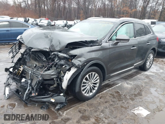 2018 Lincoln MKX Select with VIN 2LMPJ8KR9JBL17605, listed as a IAAI auction lot 41519841 with 44,143 mi miles. Bid and sale history available at carsss.com. Image 17.