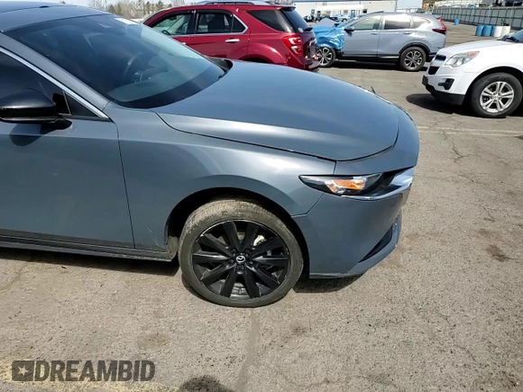 2022 Mazda 3 Carbon Edition with VIN 3MZBPACL3NM314887, listed as a Copart auction lot 51631935 with Not provided miles and Salvage title. Bid and sale history available at DreamBid. Image 10.
