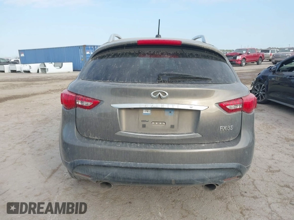 2011 Infiniti FX35 with VIN JN8AS1MU6BM710506, listed as a IAAI auction lot 41837535 with 1 mi miles. Bid and sale history available at carsss.com. Image 17.