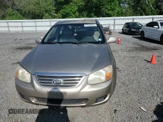 2007 Kia Spectra EX with VIN KNAFE121375478544, listed as a Copart auction lot 51572015 with 200,203 mi miles and Salvage Title. Bid and sale history available at carsss.com. Image 11.