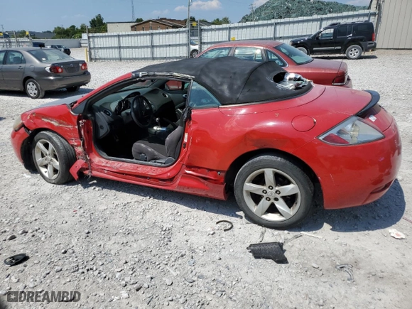 2007 Mitsubishi Eclipse GS with VIN 4A3AL25F37E007944, listed as a Copart auction lot 68844714 with 171,521 mi miles and Salvage Title. Bid and sale history available at carsss.com. Image 2.
