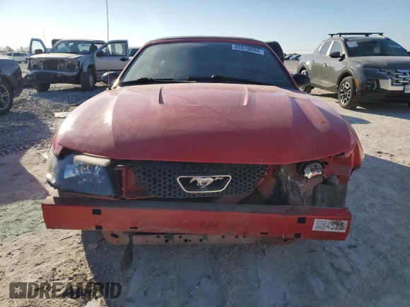 2004 Ford Mustang Deluxe with VIN 1FAFP444X4F126207, listed as a Copart auction lot 85910694 with 130,524 mi miles and Salvage Title. Bid and sale history available at carsss.com. Image 5.