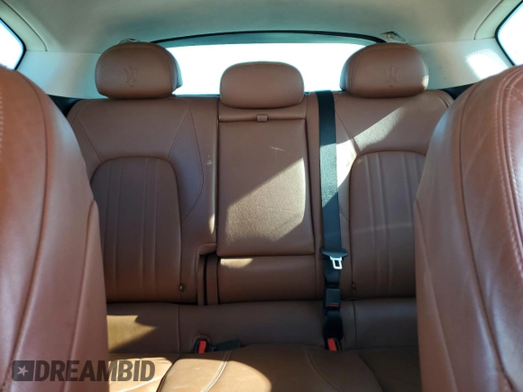 2017 Maserati Levante with VIN ZN661XUAXHX256585, listed as a Copart auction lot 48494125 with 76,781 mi miles and Salvage Title. Bid and sale history available at carsss.com. Image 10.