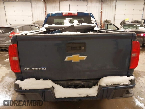 2020 Chevrolet Colorado 4WD Work Truck with VIN 1GCHTBEA5L1114663, listed as a IAAI auction lot 41620270 with 84,381 mi miles. Bid and sale history available at carsss.com. Image 16.