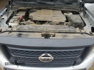 2020 Nissan Titan S with VIN 1N6AA1EC5LN510116, listed as a Copart auction lot 49170515 with 55,362 mi miles and Salvage title. Bid and sale history available at DreamBid. Image 11.