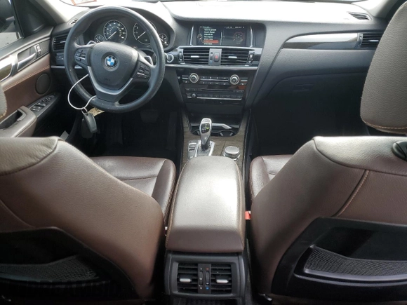 2016 BMW X4 xDrive28i with VIN 5UXXW3C51G0R21707, listed as a Copart auction lot 54000104 with 116,360 mi miles and Salvage Title. Bid and sale history available at carsss.com. Image 8.
