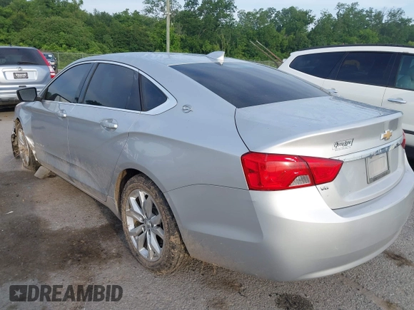 2017 Chevrolet Impala LT with VIN 2G1105S32H9159346, listed as a IAAI auction lot 39502282 with 105,533 mi miles and . Bid and sale history available at DreamBid. Image 3.