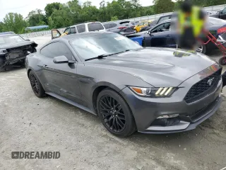 2015 Ford Mustang EcoBoost with VIN 1FA6P8TH8F5322263, listed as a Copart auction lot 59040525 with 102,815 mi miles and Salvage title. Bid and sale history available at DreamBid. Image 4.
