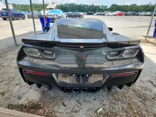 2018 Chevrolet Corvette Z06 1LZ with VIN 1G1YP2D66J5601225, listed as a Copart auction lot 63471035 with 37,067 mi miles and Clean title. Bid and sale history available at DreamBid. Image 6.