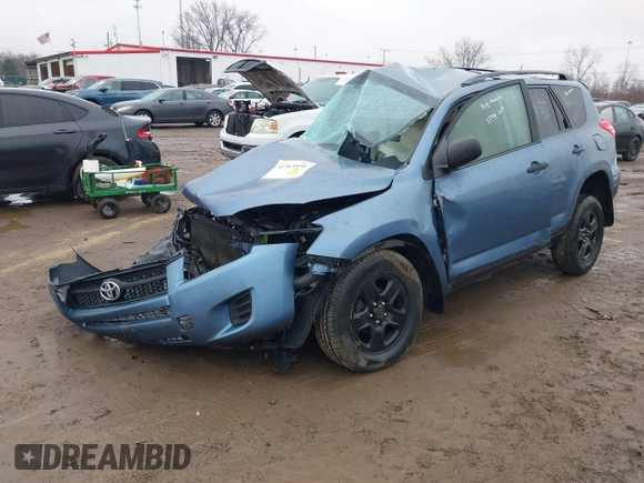 2010 Toyota RAV4 with VIN JTMBF4DV7A5021064, listed as a IAAI auction lot 41563938 with 168,001 mi miles. Bid and sale history available at carsss.com. Image 2.