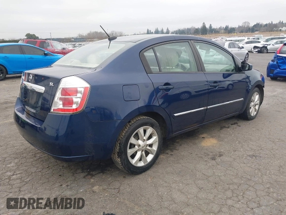 2010 Nissan Sentra SR with VIN 3N1AB6AP2AL728617, listed as a IAAI auction lot 41469545 with Not Provided miles and . Bid and sale history available at DreamBid. Image 4.