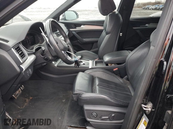 2018 Audi SQ5 with VIN WA1C4BFY1J2074523, listed as a Copart auction lot 84506844 with 125,172 mi miles and Salvage Title. Bid and sale history available at DreamBid. Image 7.