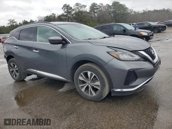 2020 Nissan Murano SV z VIN 5N1AZ2BJ5LN106264, wystawiony jako Copart lot #47719855 z przebiegiem 98 339 mil mil oraz Szkoda całkowita • Salvage title. Historia ofert i sprzedaży dostępna na DreamBid. Obrazek 4.