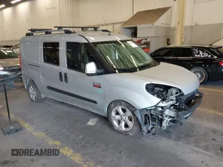 2018 Ram ProMaster City Cargo Van Tradesman SLT with VIN ZFBERFBBXJ6H41029, listed as a IAAI auction lot 41637826 with 82,386 mi miles. Bid and sale history available at carsss.com. Image 1.