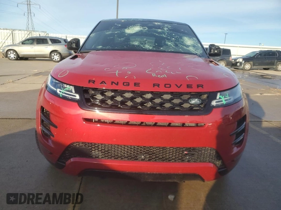2022 Land Rover Range Rover Evoque Dynamic SE with VIN SALZL2FX7NH164846, listed as a Copart auction lot 80154904 with 28,320 mi miles and Salvage Title. Bid and sale history available at carsss.com. Image 5.
