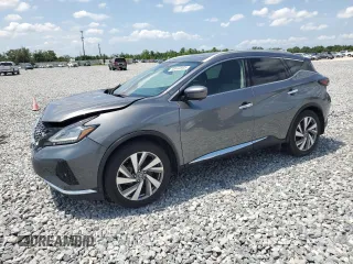 2021 Nissan Murano SL z VIN 5N1AZ2CJ1MC102594, wystawiony jako Copart lot #56464955 z przebiegiem 74 839 mil mil oraz Nie do naprawy • Non repairable. Historia ofert i sprzedaży dostępna na DreamBid. Obrazek 1.